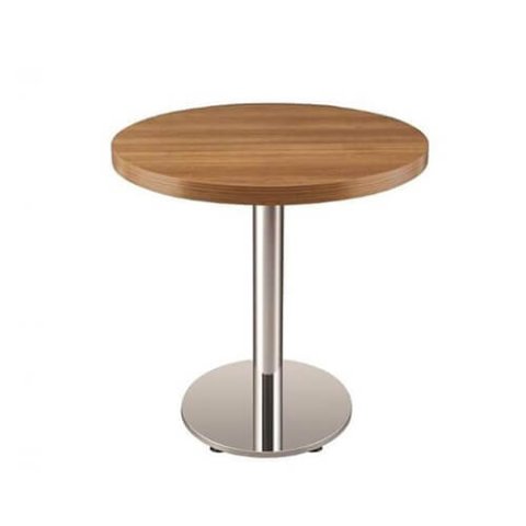 paslanmaz yuvarlak ayakli masa